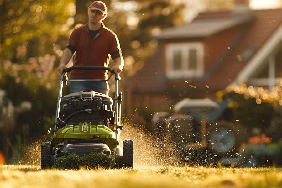 top rated battery operated lawn mowers