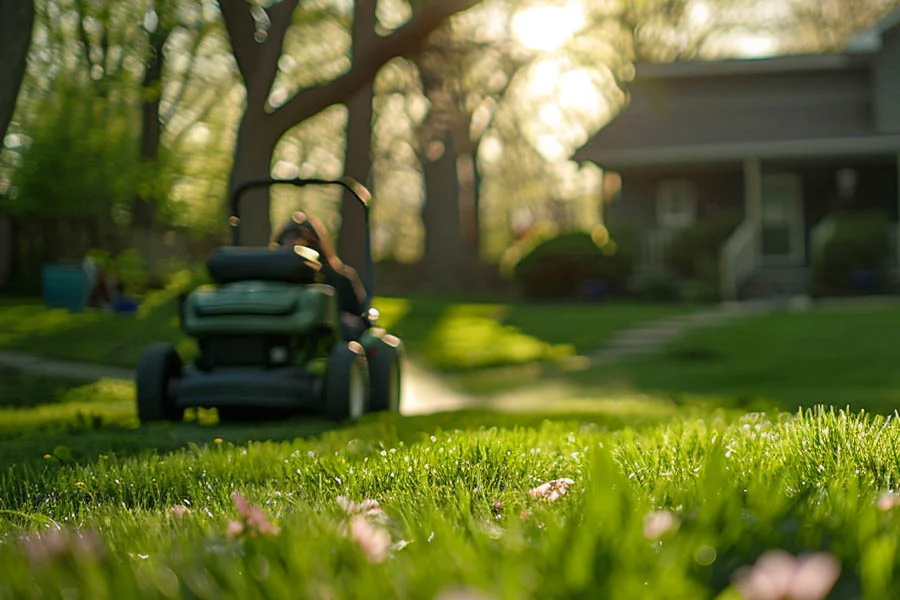 best electric lawn mower for large yard